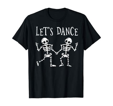 dancing skeletons t shirt